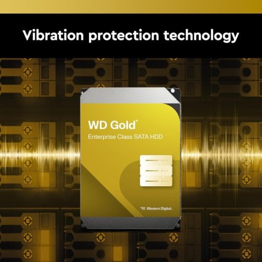 Western Digital WD HD3.5 Gold Di 14 TB SATA3-RAID-Speichergerät - Hochleistungsfähiger 14-TB-Speicher im SATA3-RAID-Modus für Profis