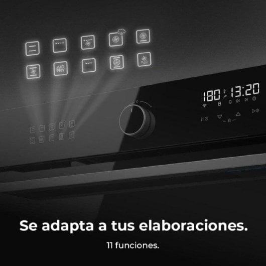 Horno électrique Cecotec Bolero Hexa AF314500 53 L Noir avec Airfryer, vapeur et autonet
