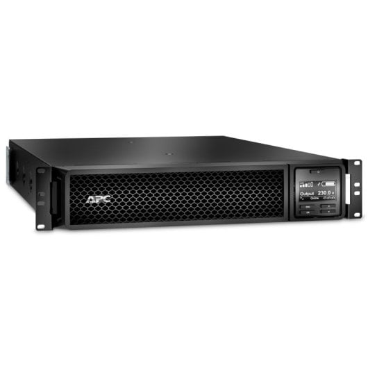 APC von Schneider Electric Smart-UPS SRT 2200 VA RM Zuverlässiger Schutz vor Stromausfällen und Spannungsschwankungen für kleine und mittlere Unternehmen – Kapazität 2200 VA, Leistungsfaktor 0,9 und Hot-Swap-fähige Batterien – Überwachung bei