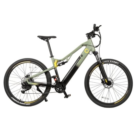 E-Bike Cecotec Mountain Millor 27,5" 90 km Shimano 18-Gang Vollfederung hydraulische Scheibenbremsen