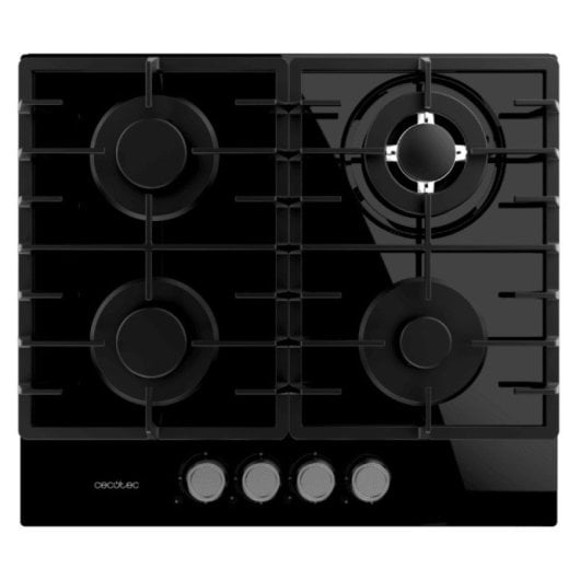 Cecotec Bolero Squad G 4200f Placa De Gas 8000w 4 Fuegos Negro