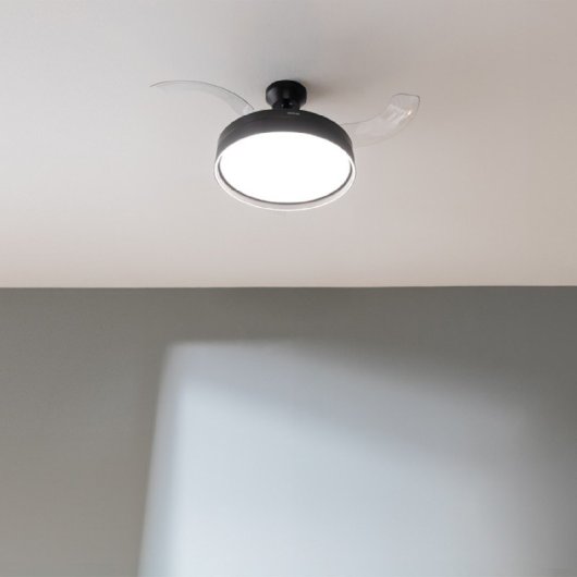 Cecotec Energysilence Aero 4200 invisible Ventilador De Techo 35W Led Negro