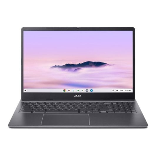 Ordinateur portable Acer Chromebook Plus Enterprise 515 15,6 pouces, processeur Intel Core i3-1315U, 8 Go, SSD 128 Go, Wi-Fi 6E, lecteur d'empreintes digitales