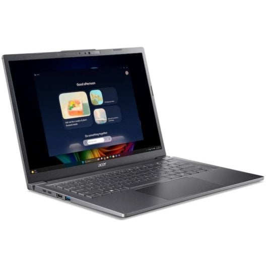Portátil Acer Aspire 14 AI A14-52M 14" Intel Core Ultra 5 16GB 1TB SSD OLED Wi-Fi 6E Gris Clavier FR