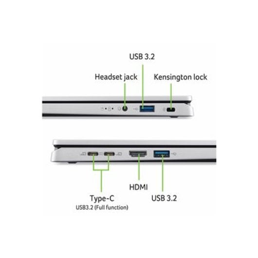 Portátil Acer Aspire Go 14 AG14-71P-5982 14" Intel Core i5-13420H 16GB 512GB SSD WUXGA IPS BluelightShield