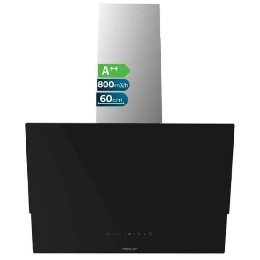 Campana extractora Cecotec Bolero Flux DT 608001 Decorativa 60cm nero controllo touch