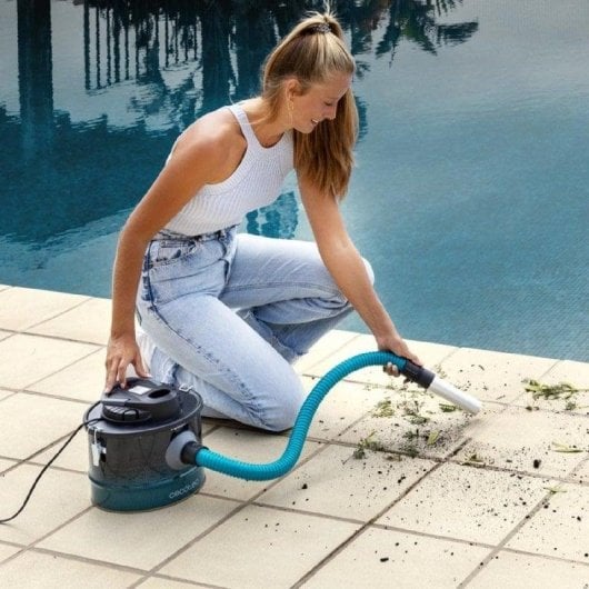 Aspiradora de cinzas Trineo Cecotec Conga Ash 1000 Home 600 W Filtro HEPA Inox 4L