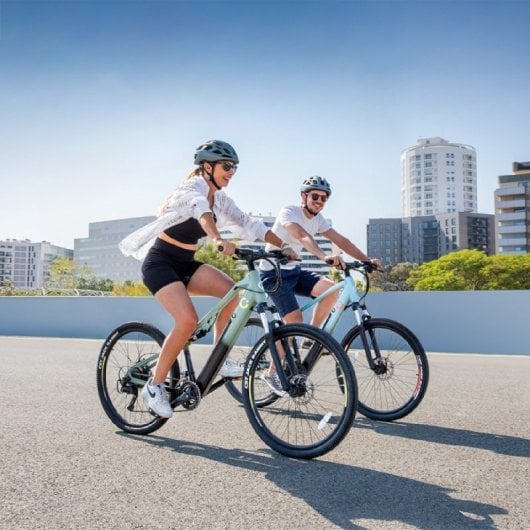 Vélo électrique Cecotec Mountain Ventus 27,5" 90Km Autonomie Bleu