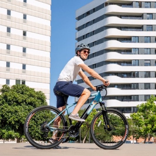 Vélo électrique Cecotec Mountain Ventus 27,5" 90Km Autonomie Bleu