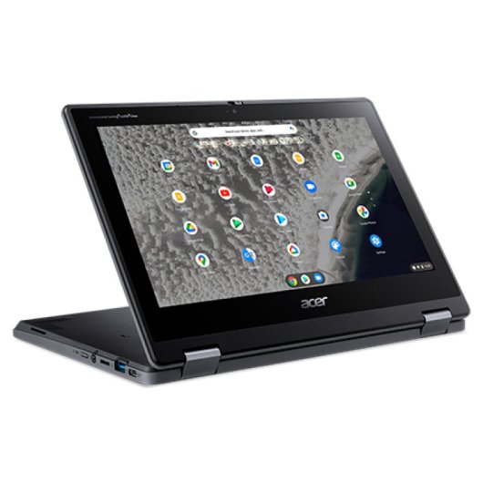 Acer Chromebook R753TN-C9SD Intel® Celeron® N N4500 29,5 cm (11.6") Écran tactile HD 8 Go LPDDR4x-SDRAM 64 Go Flash Wi-Fi 6 (802.11ax) ChromeOS Noir