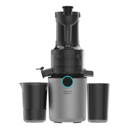 Cecotec Juice&live 1500 Slim Licuadora de Prensa Fría 200W Inox