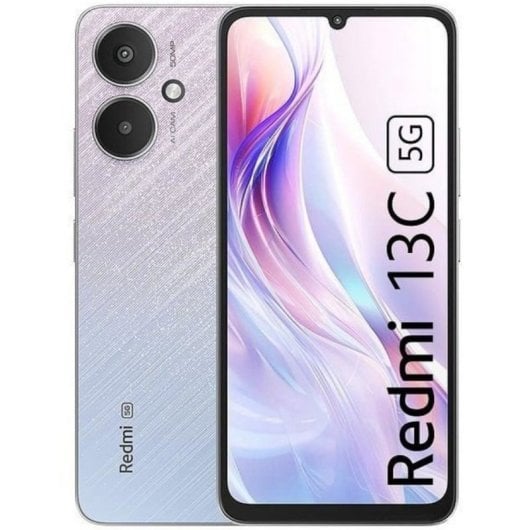Xiaomi Redmi 13C 5G 4/128GB Plata Estelar Libre