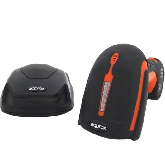 Approx appLS17I2D Leitor de Códigos de Barras 1D/2D/QR Wireless RF 2.4GHz/Bluetooth/USB Preto