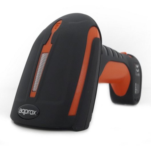Approx appLS17I2D Leitor de Códigos de Barras 1D/2D/QR Wireless RF 2.4GHz/Bluetooth/USB Preto