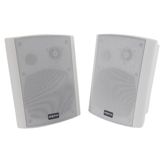Enceintes amplifiées environ appSPK+ 2.0 60 W RMS Blanc