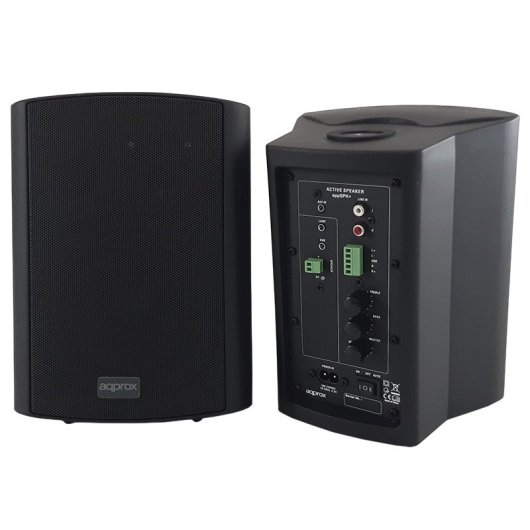Approx appSPK+BK Altifalantes Auto-Amplificados 2.0 60W RMS Pretos