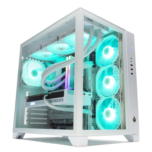 PcCom Ultimate Ryzen 7 9800X3D / 32GB / 2TB M.2 / RTX 5080 + Windows 11 Pro - Blanco