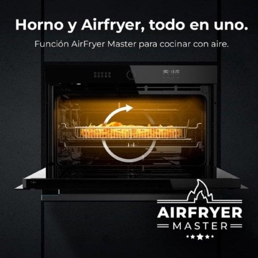 Forno elettrico Cecotec Bolero Hexa AF319000 133L Nero AirFryer multifunzione