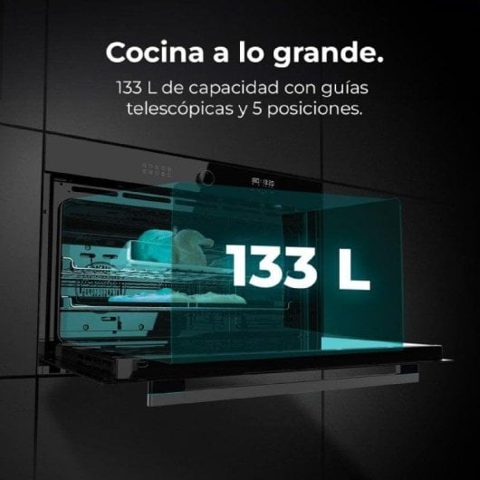 Forno elettrico Cecotec Bolero Hexa AF319000 133L Nero AirFryer multifunzione