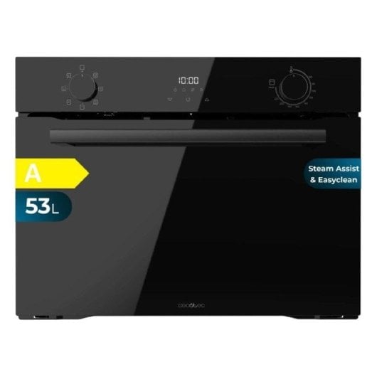 Horno eléctrico Cecotec Bolero Hexa M224500 53L Negro con vapor y Touch control