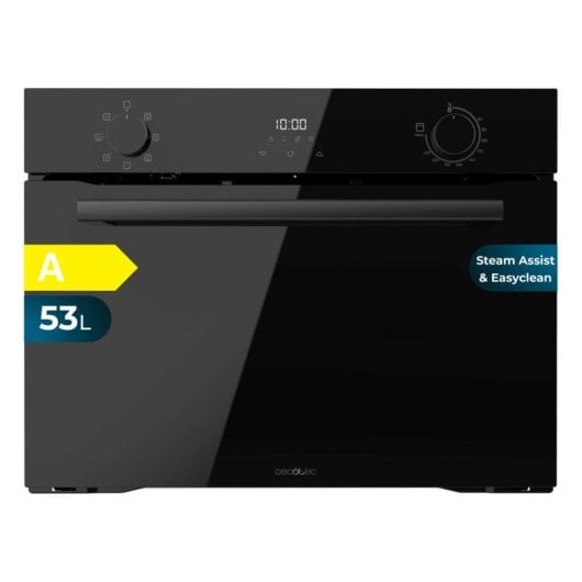 Horno eléctrico Cecotec Bolero Hexa M224500 53L Negro con vapor y Touch control