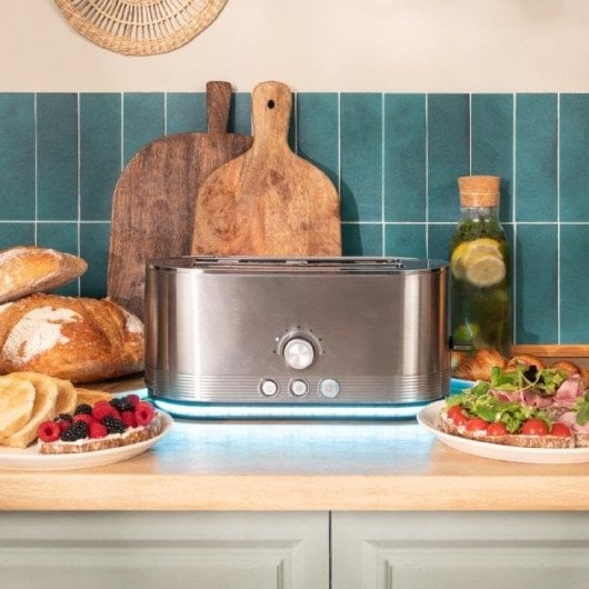 Cecotec Shine&Toast Extra Double Tostador Vertical Inox