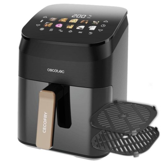 Airfryer Cecotec Cecofry&Grill Smokin' 4500 4,5 L 1900 W Kijkvenster Rookfunctie