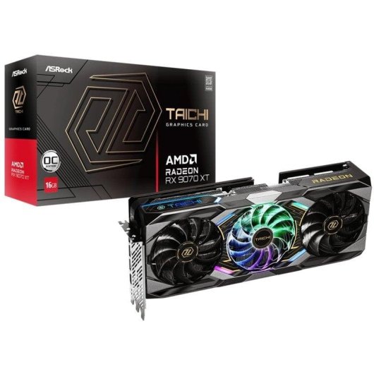 Carte Graphique ASRock Radeon RX 9070 XT OC 16GB GDDR6 FSR 4
