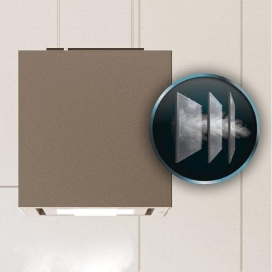 Campana extractora Cecotec Bolero Flux CCT 448000 Recirculación 44cm con control táctil y LED