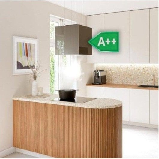 Campana extractora Cecotec Bolero Flux CCT 448000 Recirculación 44cm con control táctil y LED