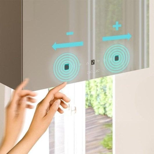 Campana extractora Cecotec Bolero Flux CCT 448000 Recirculación 44cm con control táctil y LED