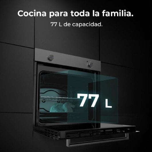 Cecotec Bolero Hexa C126000 Horno Convencional 77L 2800W A Inox