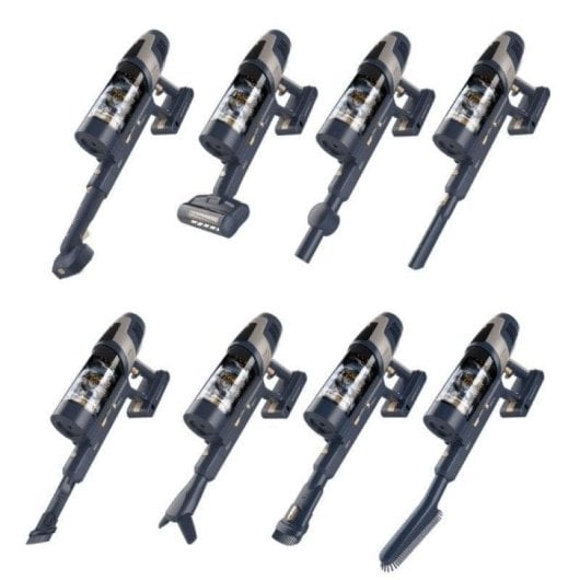 Cecotec Conga Rockstar 11500 Odyssey Station Connected Ia Aspiradores Verticales 850 W APP Negro Reacondicionado