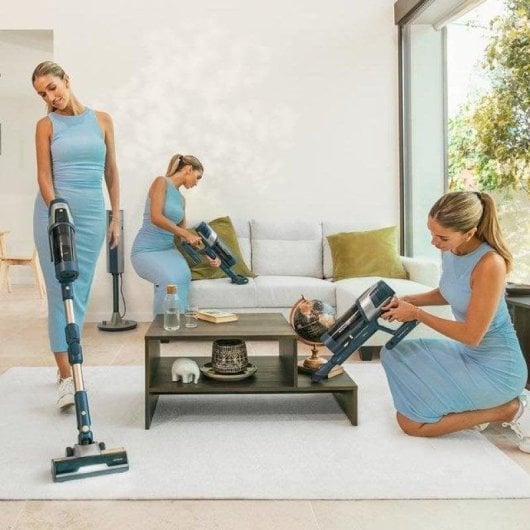 Cecotec Conga Rockstar 11500 Odyssey Station Connected Ia Aspiradores Verticales 850 W APP Negro Reacondicionado