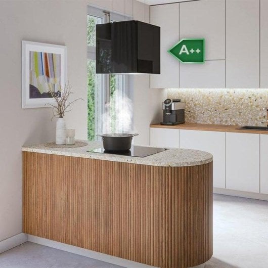 Campana extractora Cecotec Bolero Flux CCT 448000 Recirculación 44cm con control táctil y filtro de carbono