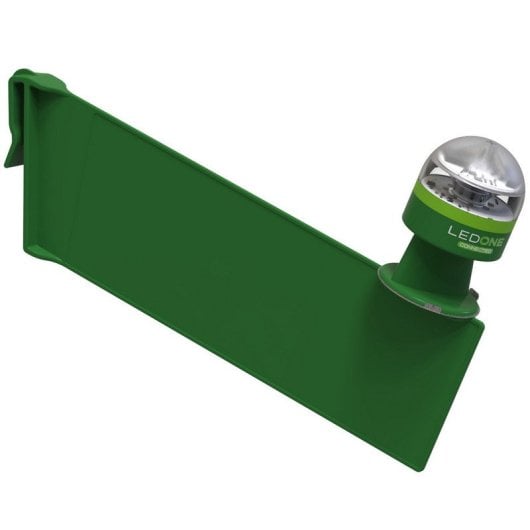Erum Vial Kit Soporte Flecha + LedOne Baliza V16 Geolocalizada Luz de Emergencia Conectada DGT
