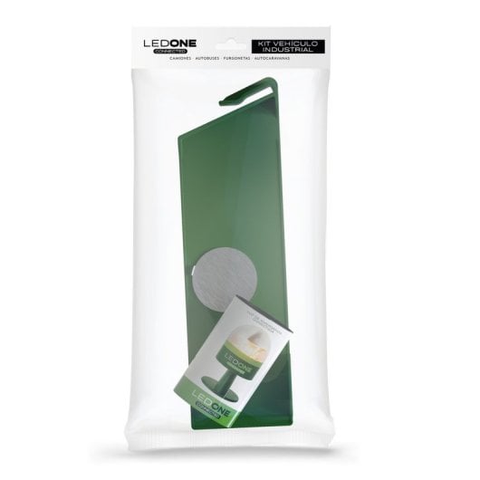 Erum Vial Kit Soporte Flecha + LedOne Baliza V16 Geolocalizada Luz de Emergencia Conectada DGT