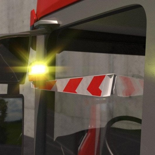 Lampen Erum Vial LED One 104975 Homologada DGT Geolocalizada Windfest IP54 Gelb