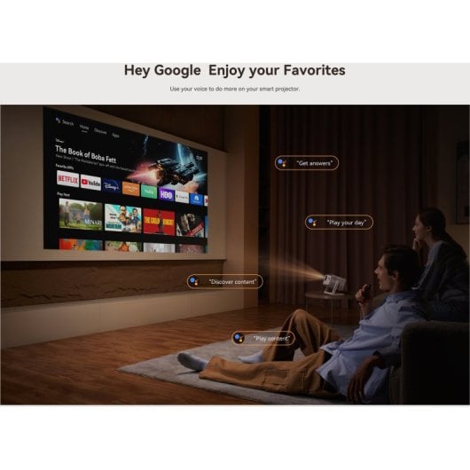 Projector Wanbo Vali 1 Android TV FullHD 900 ANSI Lúmenes