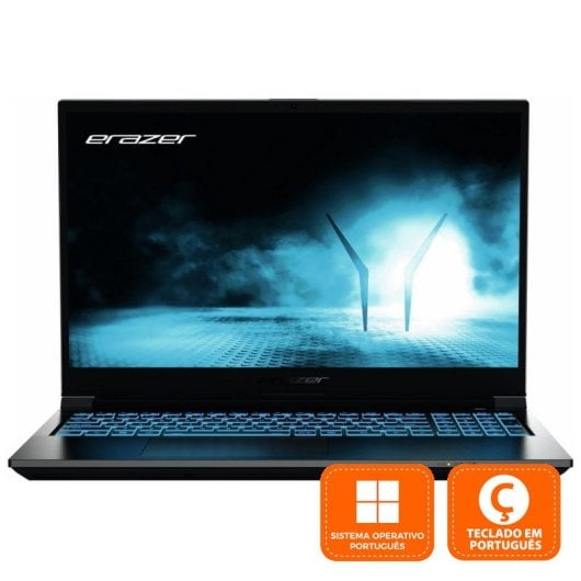Ordinateur portable Medion Erazer Crawler E30e, processeur Intel Core i5-12450H, 16 Go, SSD 512 Go, RTX 2050, 15,6" (PT)