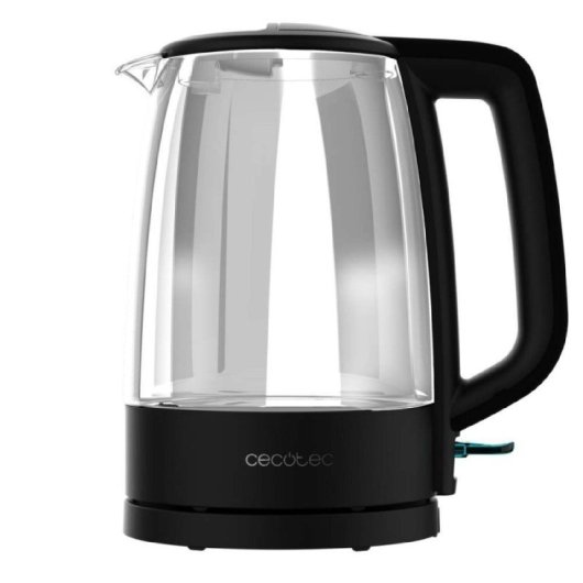 Cecotec ThermoSense 320 Clear Hervidor De Agua 1,7L 2200 W Negro