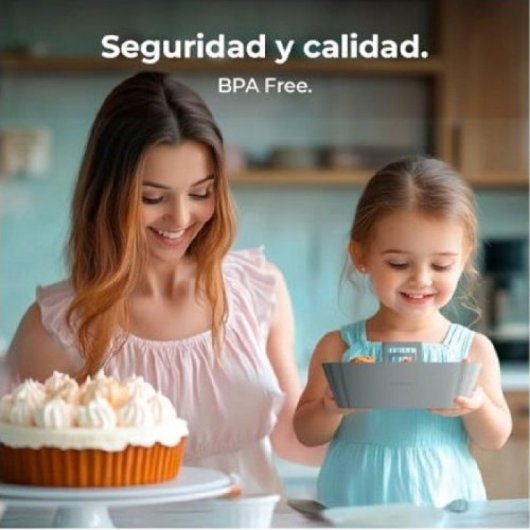 Lot de 2 moules circulaires en silicone pour friteuse à air Cecotec Cecofry TwinBucket