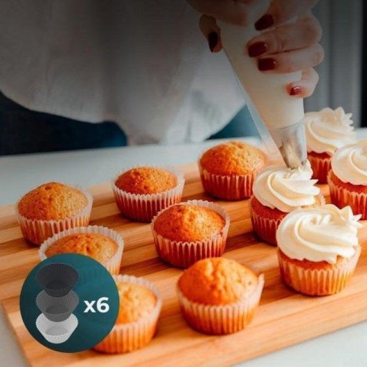 Acessórios para Fritadeira de Ar Cecotec Cecofry SweetBake XL Silicona Antiadherente Multicolor