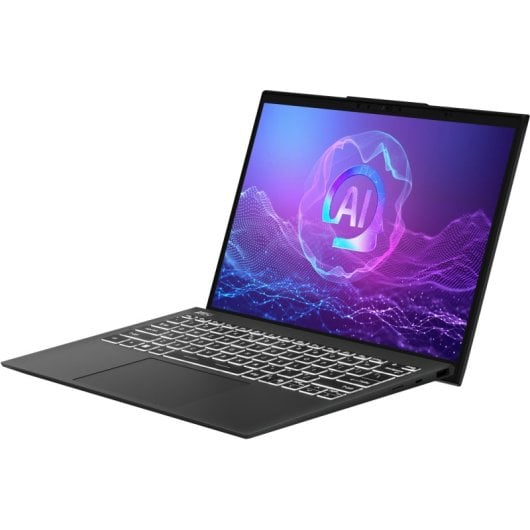 MSI Prestige 13 AI+ Evo A2VMG-065FR Intel Core Ultra 9 288V Ordinateur portable 33,8 cm (13.3") 2.8K 32 Go LPDDR5x-SDRAM 1 To SSD Wi-Fi 7 (802.11be) Windows 11 Pro Gris