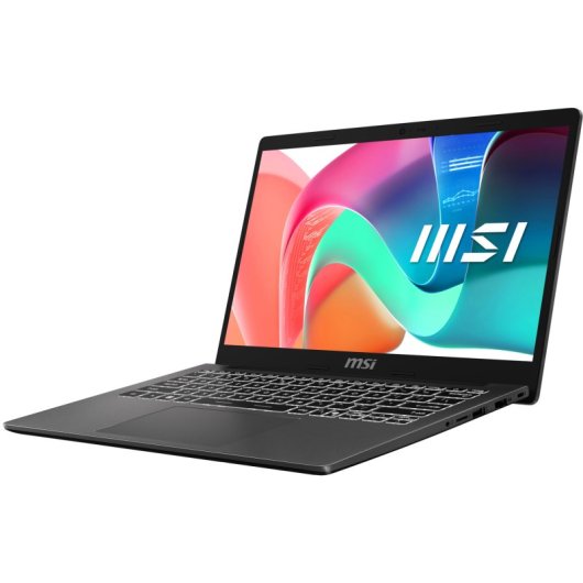 MSI Modern 13 F1MG-041FR Intel Core 5 120U Computer portatile 33,8 cm (13.3") Full HD 16 GB DDR4-SDRAM 512 GB SSD Wi-Fi 6E (802.11ax) Windows 11 Pro Grigio