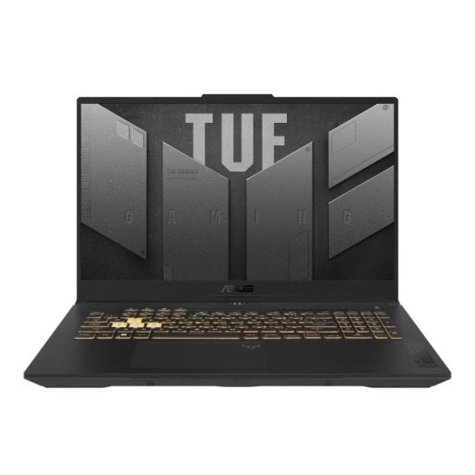 ASUS TUF Gaming F17 TUF707VI-HX107W Intel® Core™ i7 i7-13620H Computer portatile 43,9 cm (17.3") Full HD 32 GB DDR5-SDRAM 1 TB SSD NVIDIA GeForce RTX 4070 Wi-Fi 6 (802.11ax) Windows 11 Home Nero, Grigio