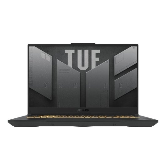 ASUS TUF Gaming F17 TUF707VI-HX107W Intel® Core™ i7 i7-13620H Computer portatile 43,9 cm (17.3") Full HD 32 GB DDR5-SDRAM 1 TB SSD NVIDIA GeForce RTX 4070 Wi-Fi 6 (802.11ax) Windows 11 Home Nero, Grigio