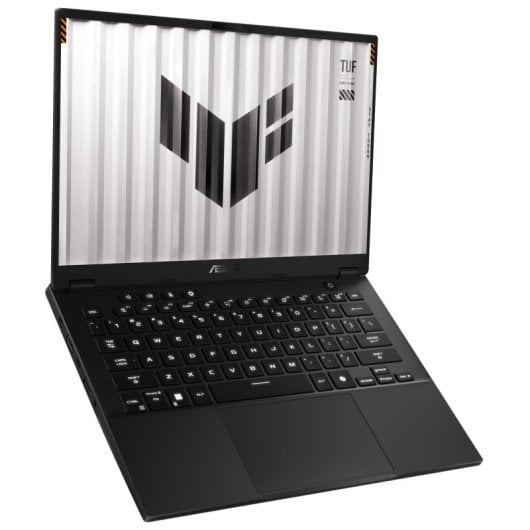 ASUS TUF Gaming FA401UU-RG004W AMD Ryzen™ 7 8845HS Ordinateur portable 35,6 cm (14") 2.5K 16 Go LPDDR5x-SDRAM 1 To SSD NVIDIA GeForce RTX 4050 Wi-Fi 6E (802.11ax) Windows 11 Home Gris