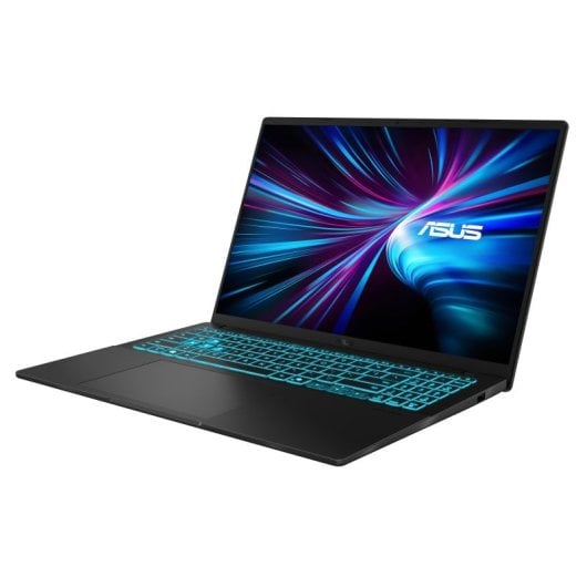 ASUS V16 V3607VU-RP059W Intel Core 5 210H Ordinateur portable 40,6 cm (16") WUXGA 16 Go DDR5-SDRAM 1 To SSD NVIDIA GeForce RTX 4050 Wi-Fi 6 (802.11ax) Windows 11 Home Noir