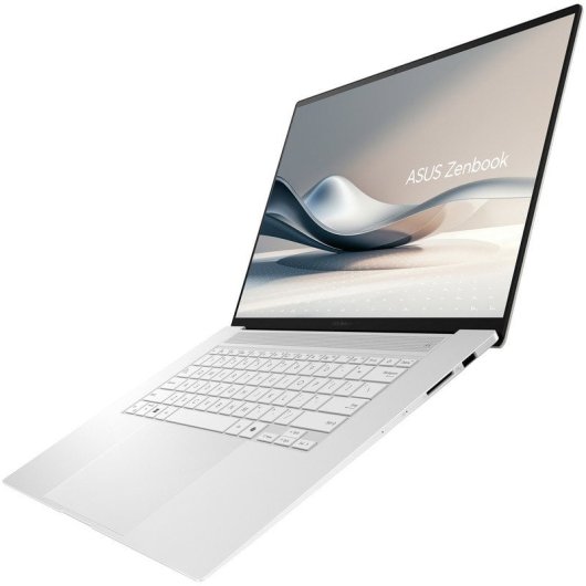 ASUS Zenbook S 16 UM5606WA-RK084X AMD Ryzen AI 9 HX 370 Laptop 40,6 cm (16") 3K 32 GB LPDDR5x-SDRAM 1 TB SSD Wi-Fi 7 (802.11be) Windows 11 Pro Weiß